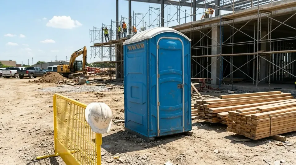Porta Potty — Construction Site Porta Potty — Construction Site