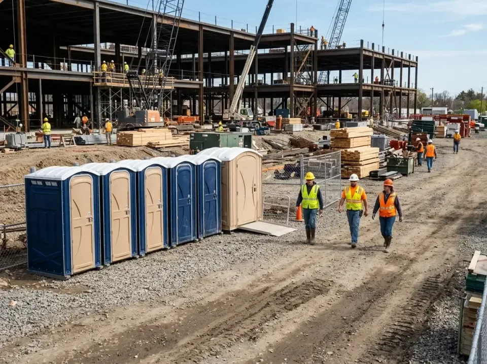 Porta Potty — Construction Site Porta Potty — Construction Site